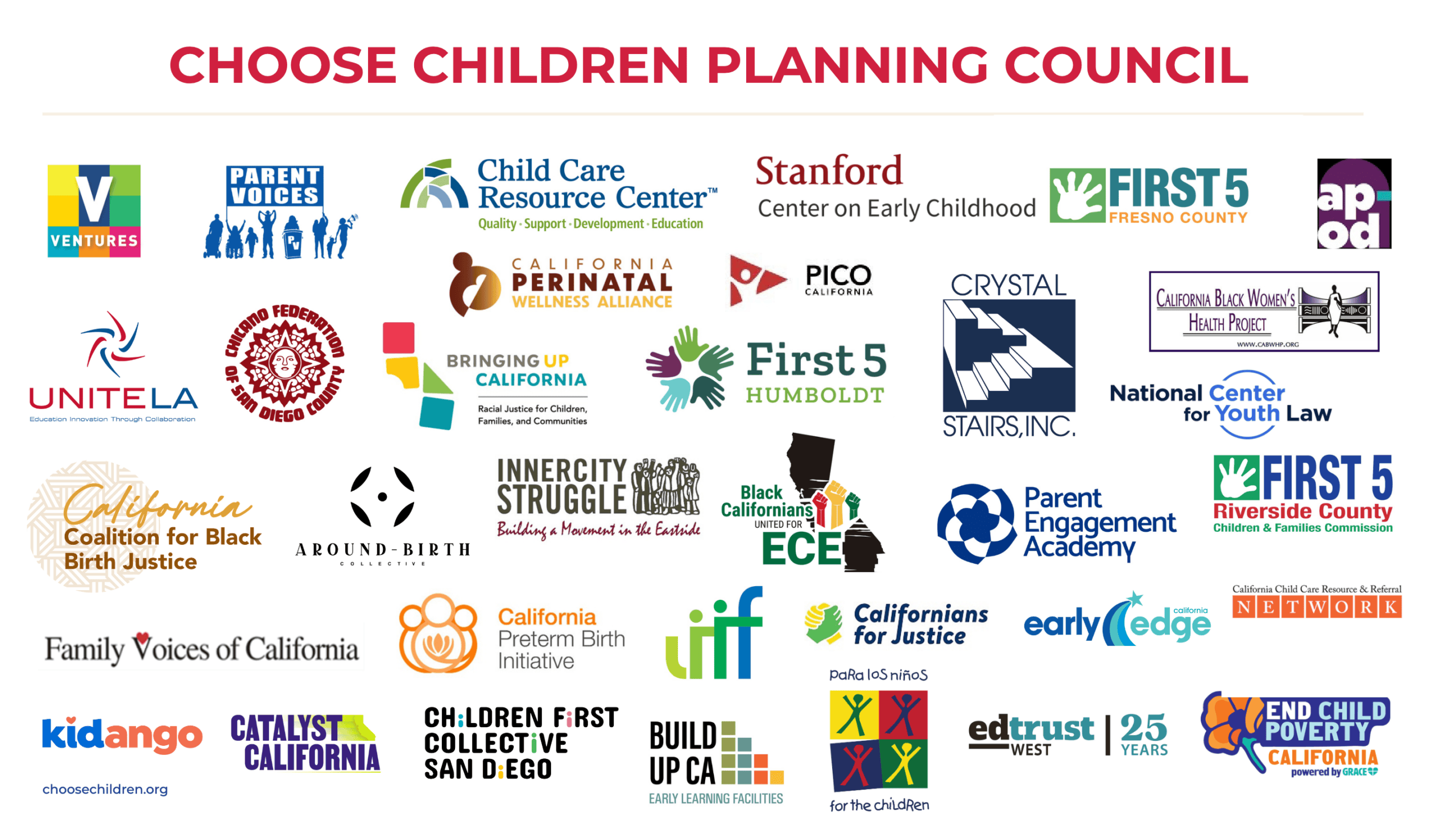 Choose Children Partern Logos